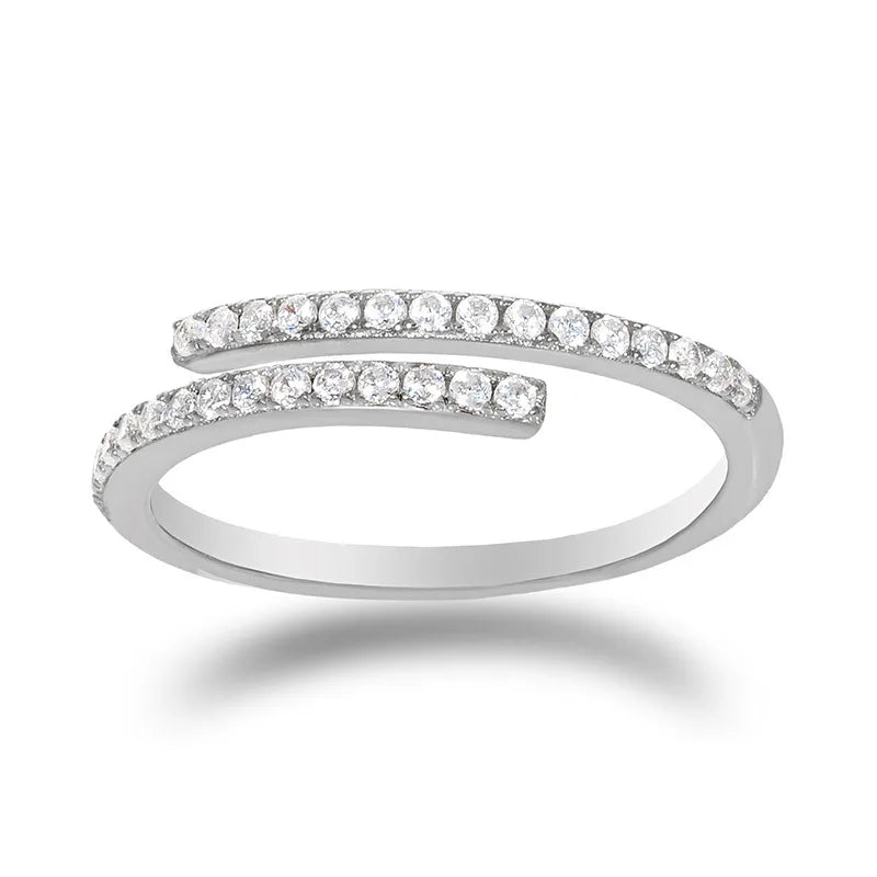 Anillo Abierto Plata Esterlina S925