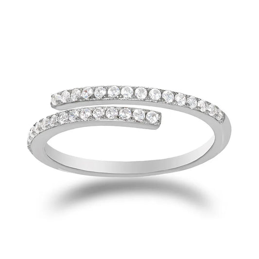 Anillo Abierto Plata Esterlina S925