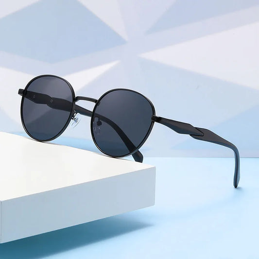 Gafas de Sol Marco Redondo Negro