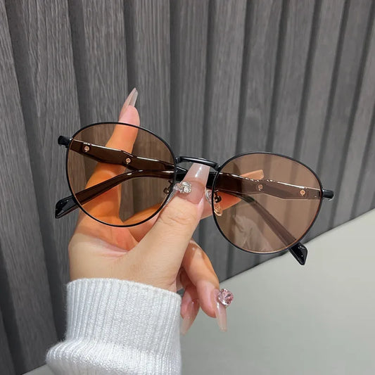 Gafas Estilo Vintage Marco Redondo