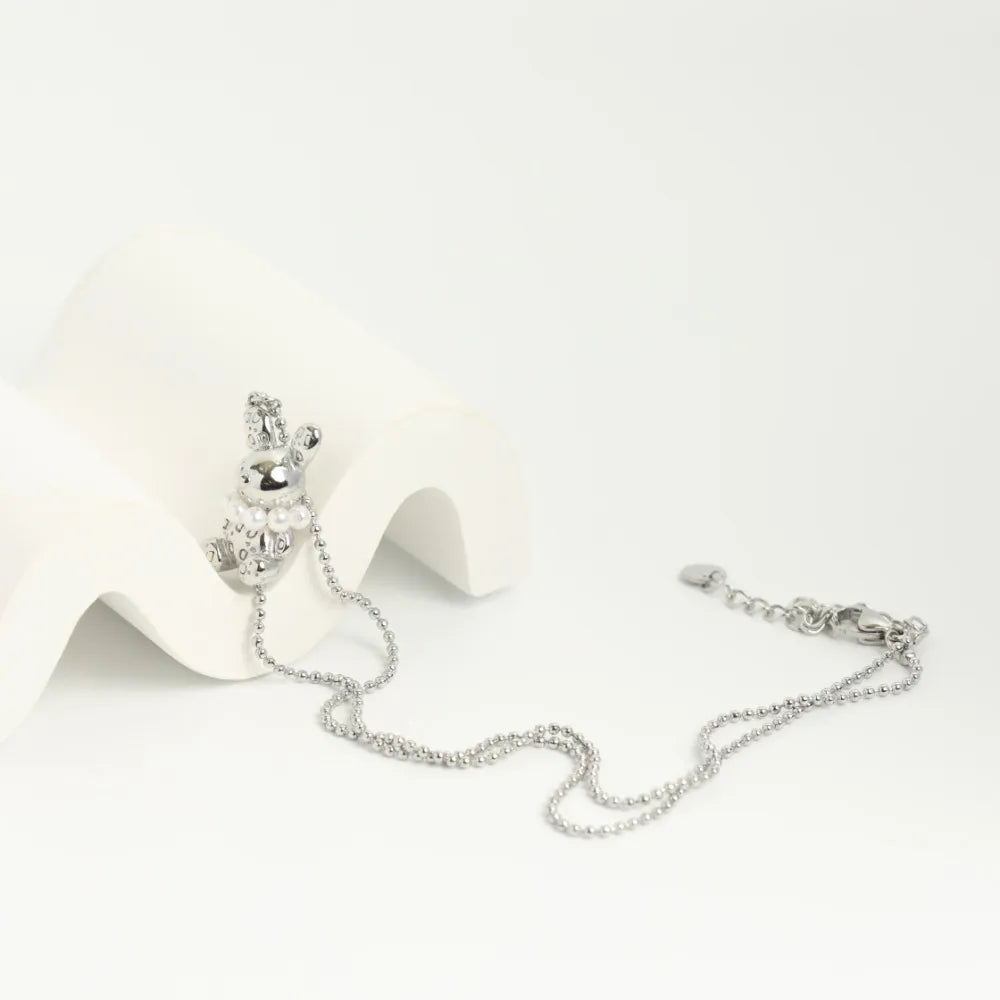 Collar Conejo Acero Inoxidable