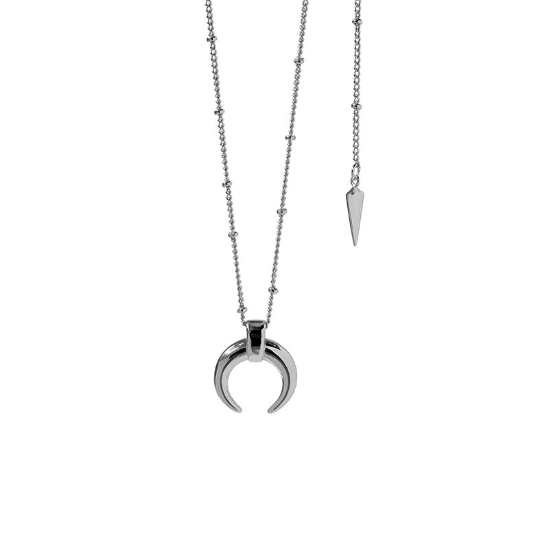 Collar Cuernos Cobre