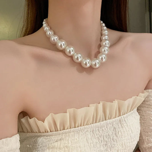 Collar Perlas Grandes