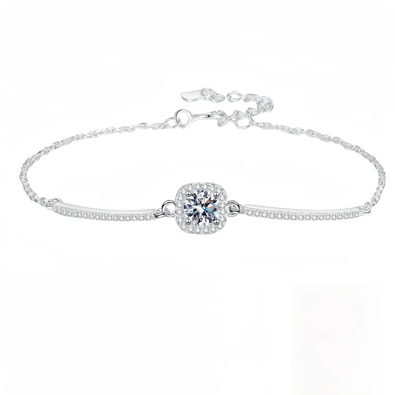 Pulsera Elegante Plata Esterlina