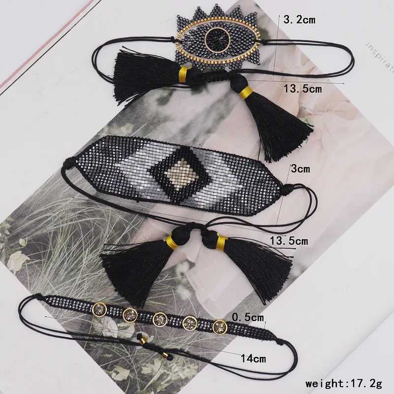 Pulsera Miyuki Varias Estilo Clásico