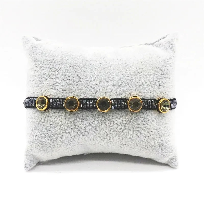 Pulsera Miyuki Varias Estilo Clásico