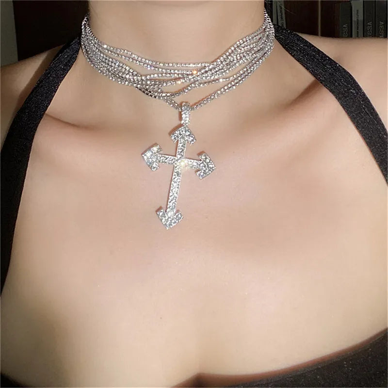Collar Cruz Aleación