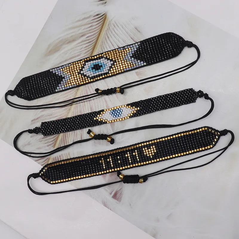 Pulseras Miyuki Ojo Del Diablo