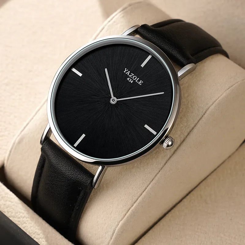 Reloj Cuarzo Hebilla Negro