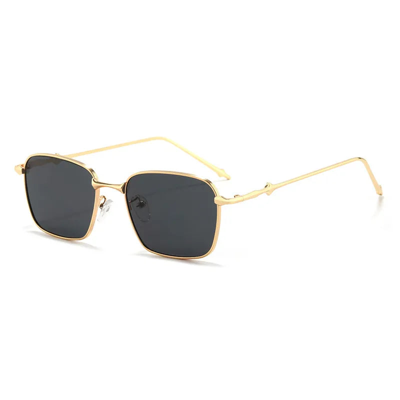 Gafas Marco Rectangular Dorado