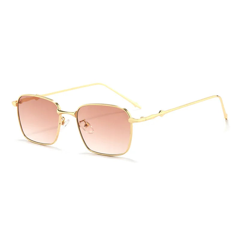 Gafas Marco Rectangular Dorado