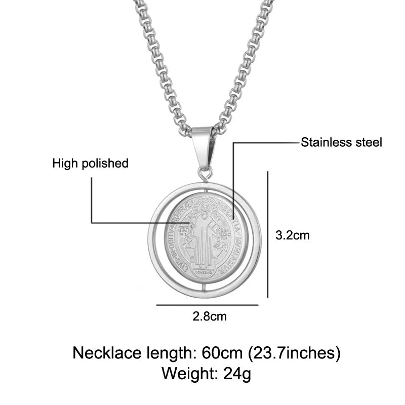 Collar San Benito Acero Inoxidable