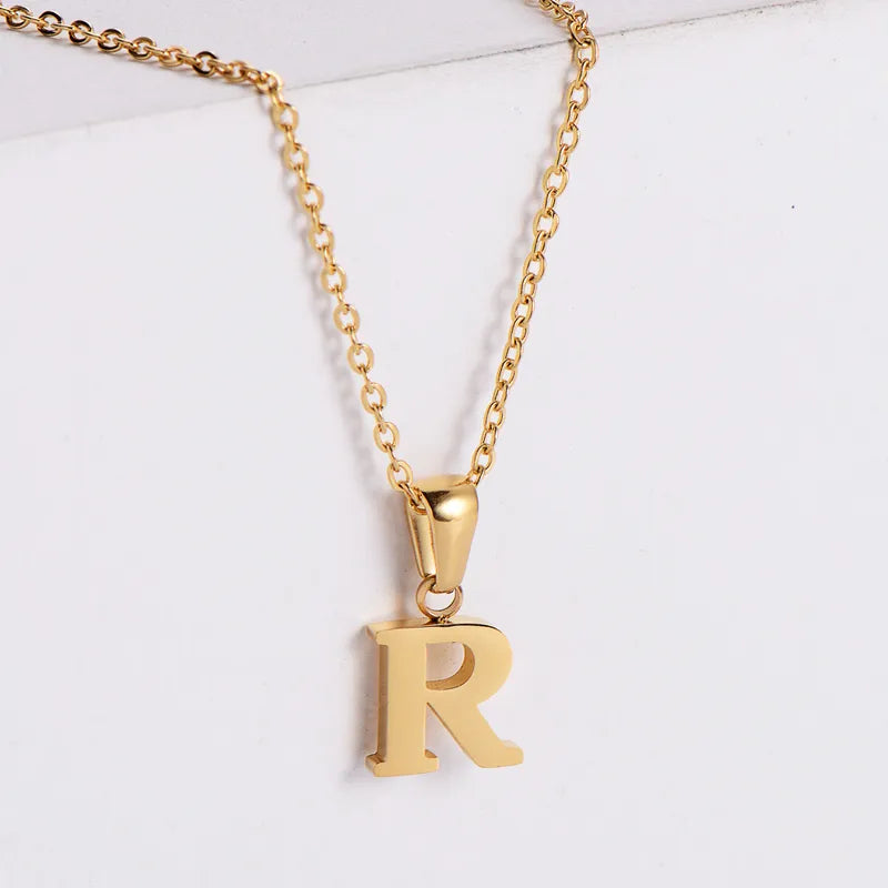 Collar Letra Sencillo