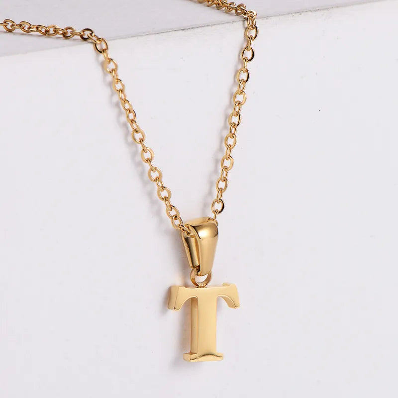 Collar Letra Sencillo