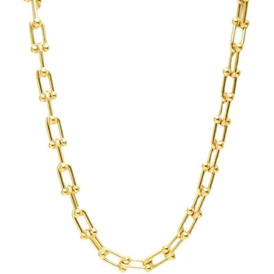 Collar Estilo Vintage Acero Titanio