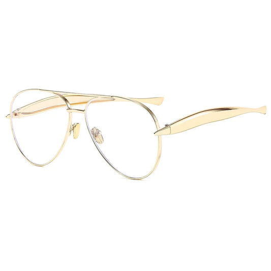 Gafas De Sapo Marco Dorado