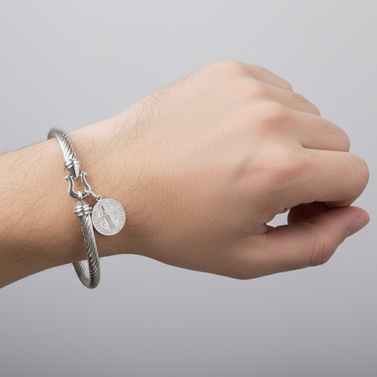Pulsera Estilo Étnico Acero Inoxidable