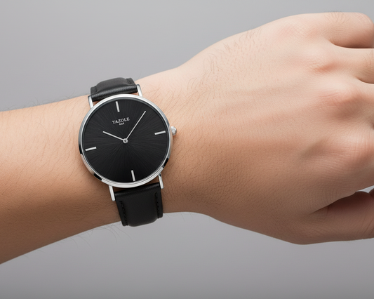 Reloj Cuarzo Hebilla Negro