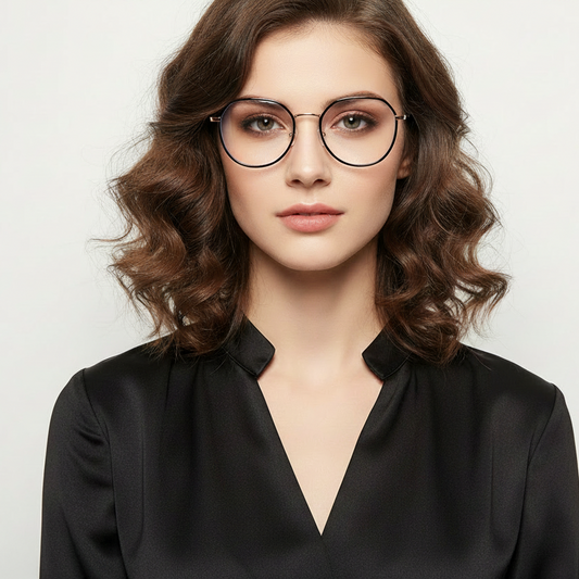 Gafas Marco Negro con Dorado