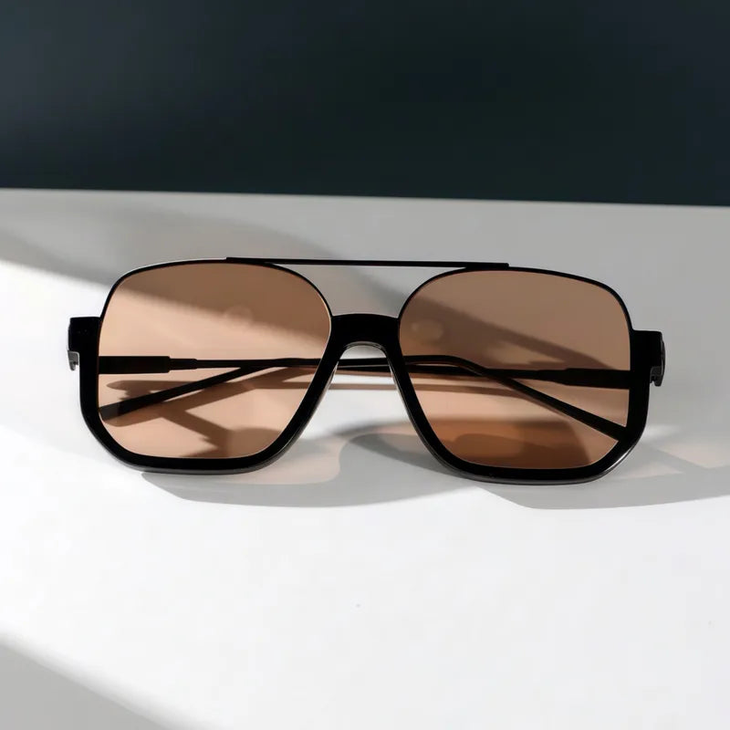 Gafas Sol Cuadradas Marco Negro