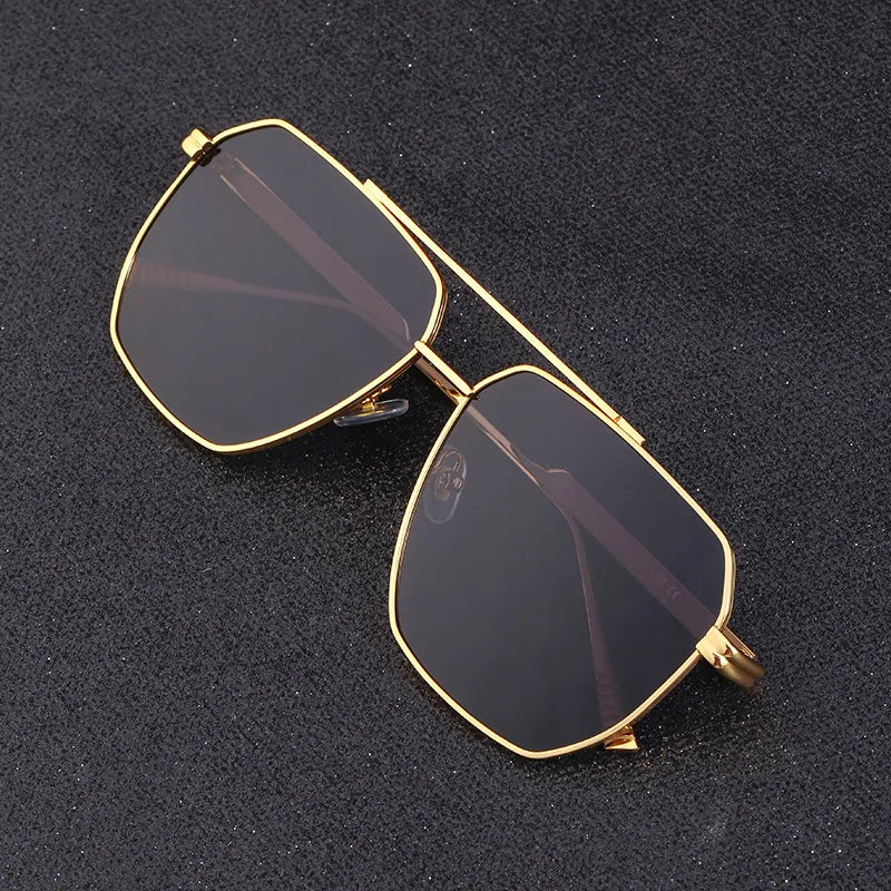 Gafas Marco Dorado Lente Gris
