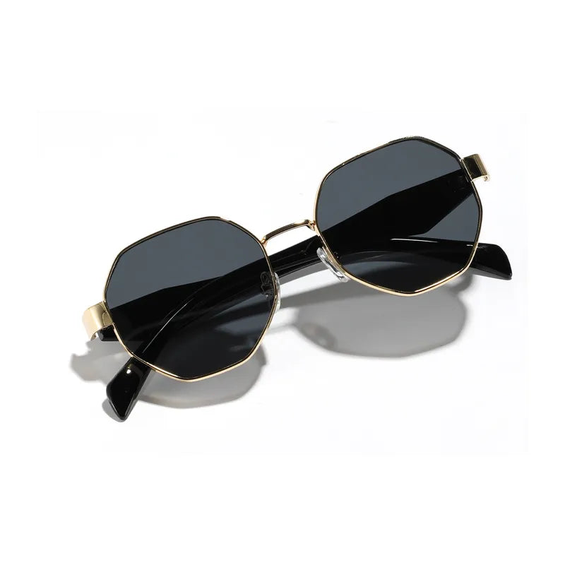 Gafas Polígono Marco Dorado