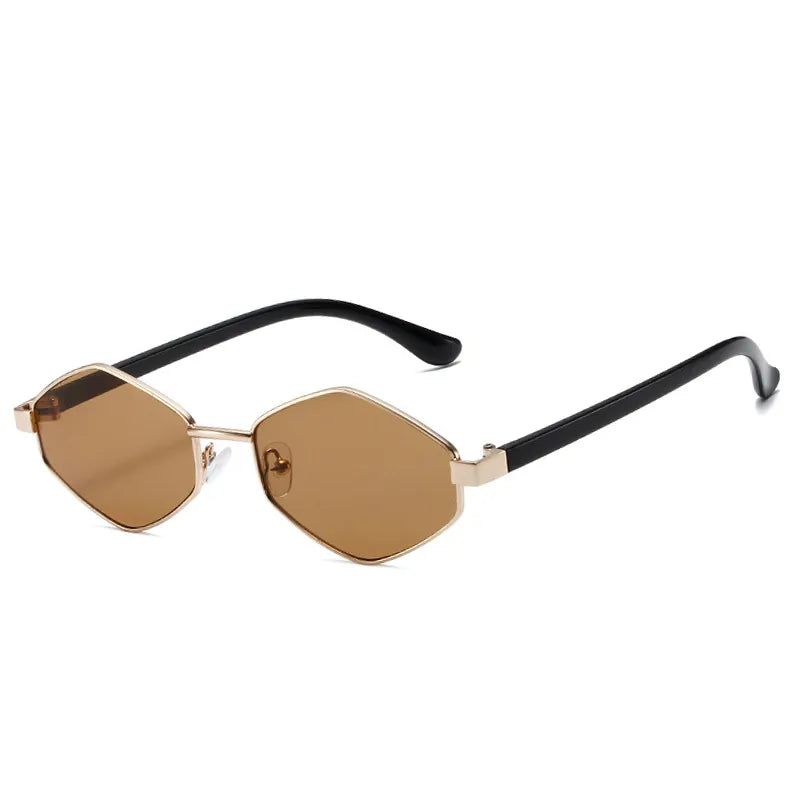 Gafas Polígono Café Marco Dorado