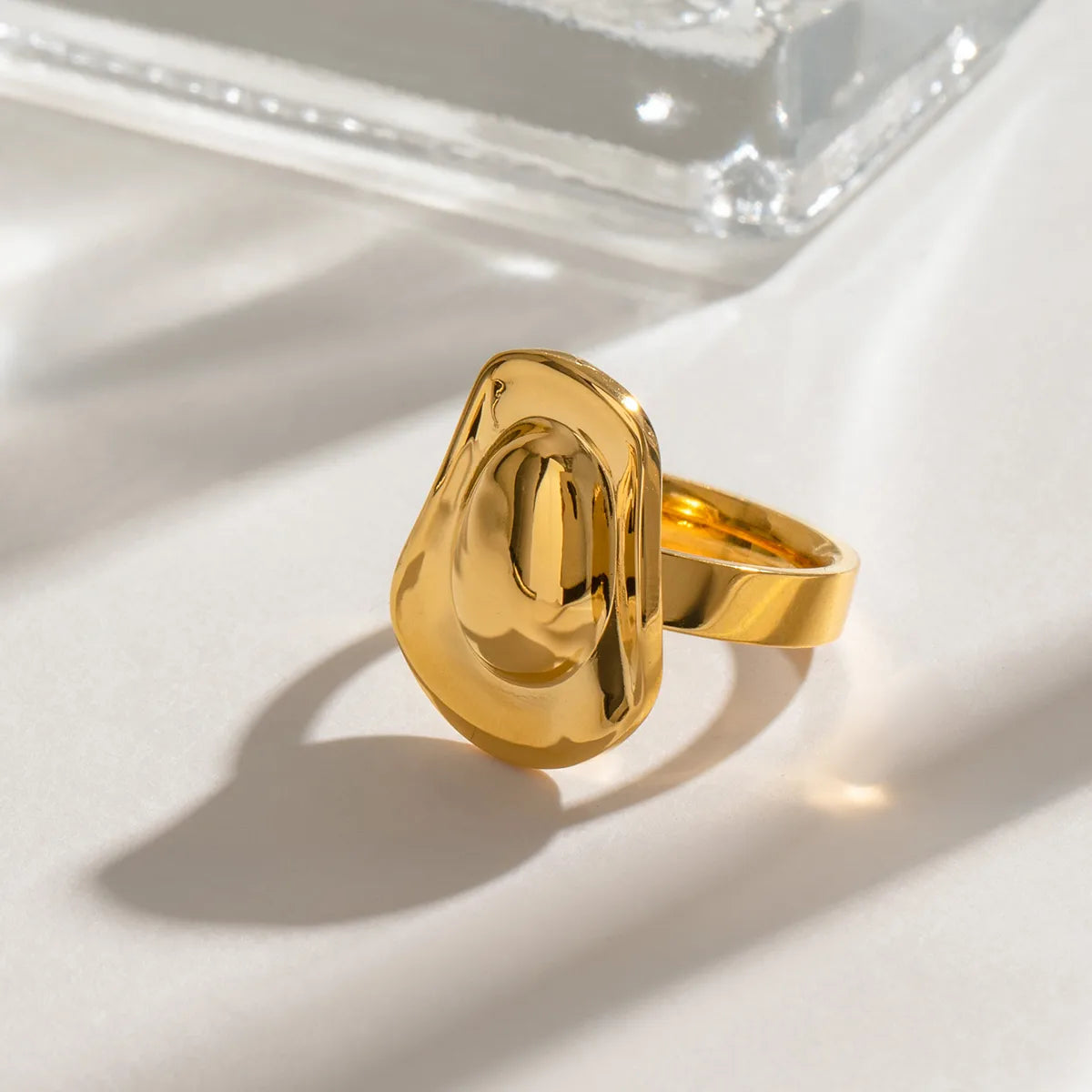 Anillo Sombrero Acero Inoxidable