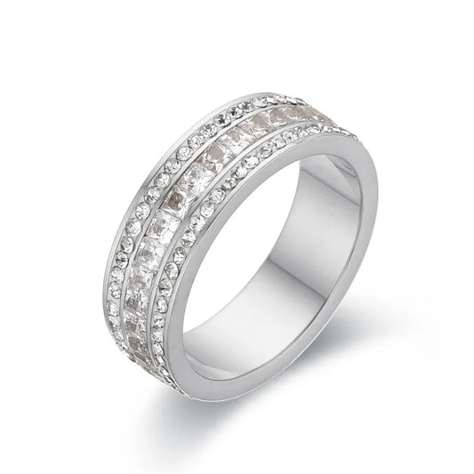 Anillo Estilo Vintage Acero Inoxidable