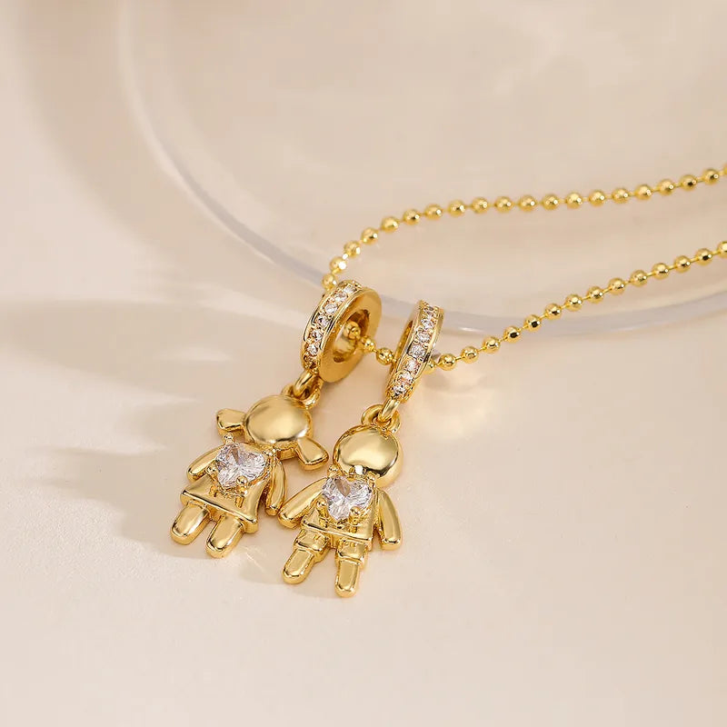 Collar Niño Niña Dorado