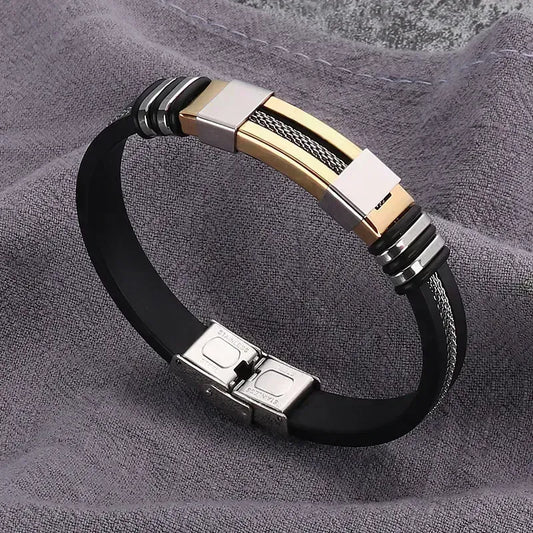 Brazalete Acero Inoxidable Gel De Sílice