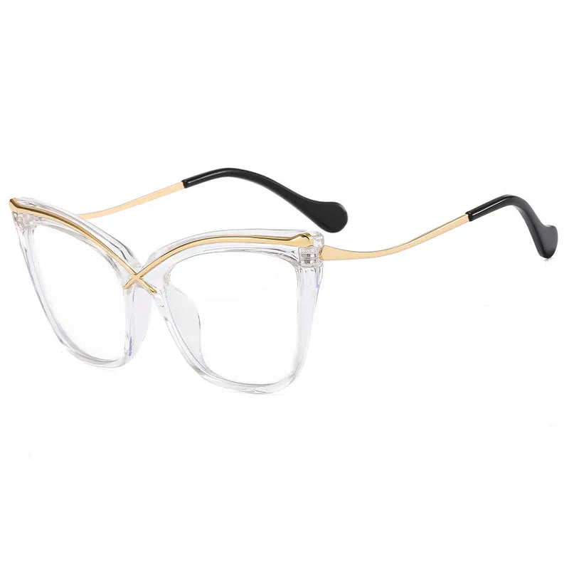 Gafas Ojo De Gato Transparentes
