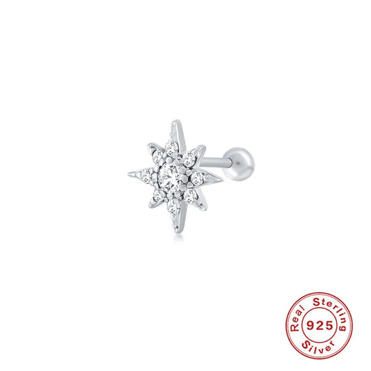 Piercing Luna Corazon Estrella