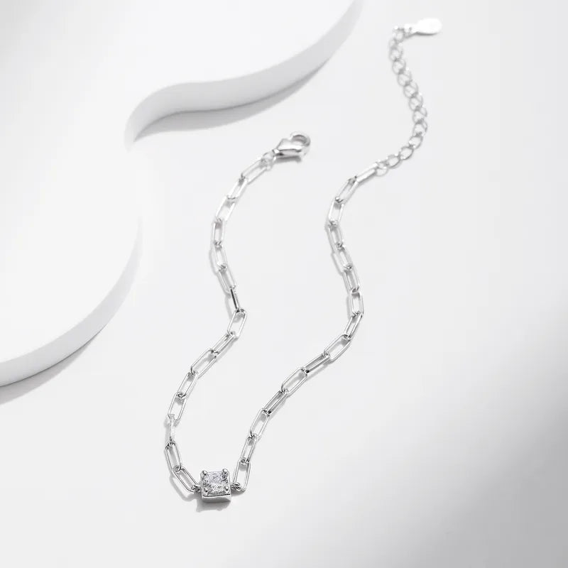 Pulsera Moissanita Plata De Ley 925