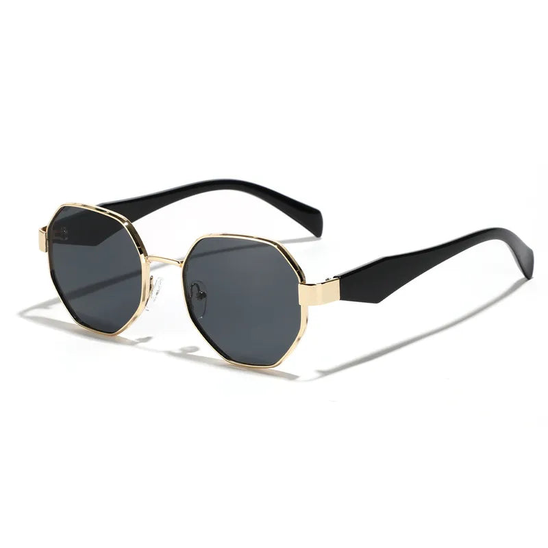 Gafas Polígono Marco Dorado