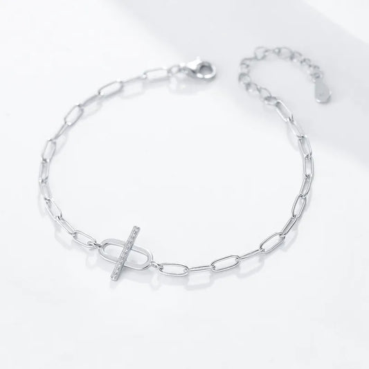 Pulsera Diseño Plata De Ley 925