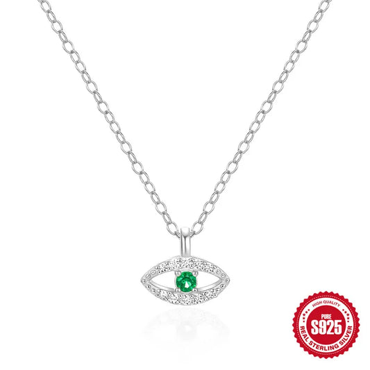 Collar Ojo del Diablo Plata De Ley 925