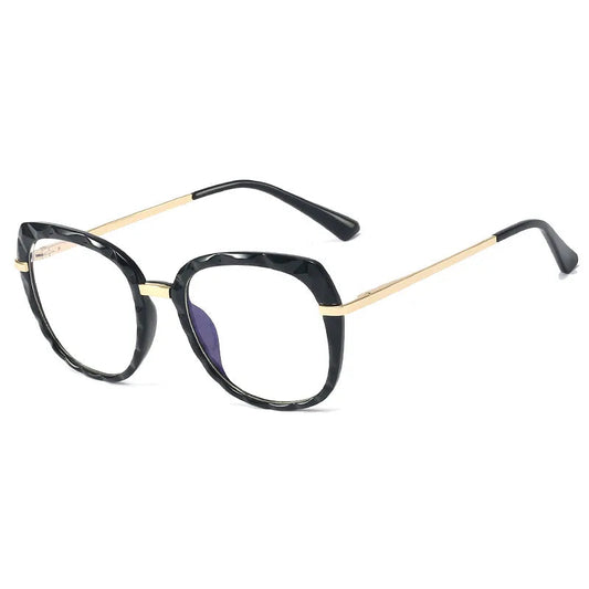 Gafas De Cristal Facetadas Anti-luz Azul