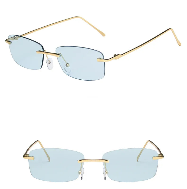 Gafas Sin Marco Rectangular