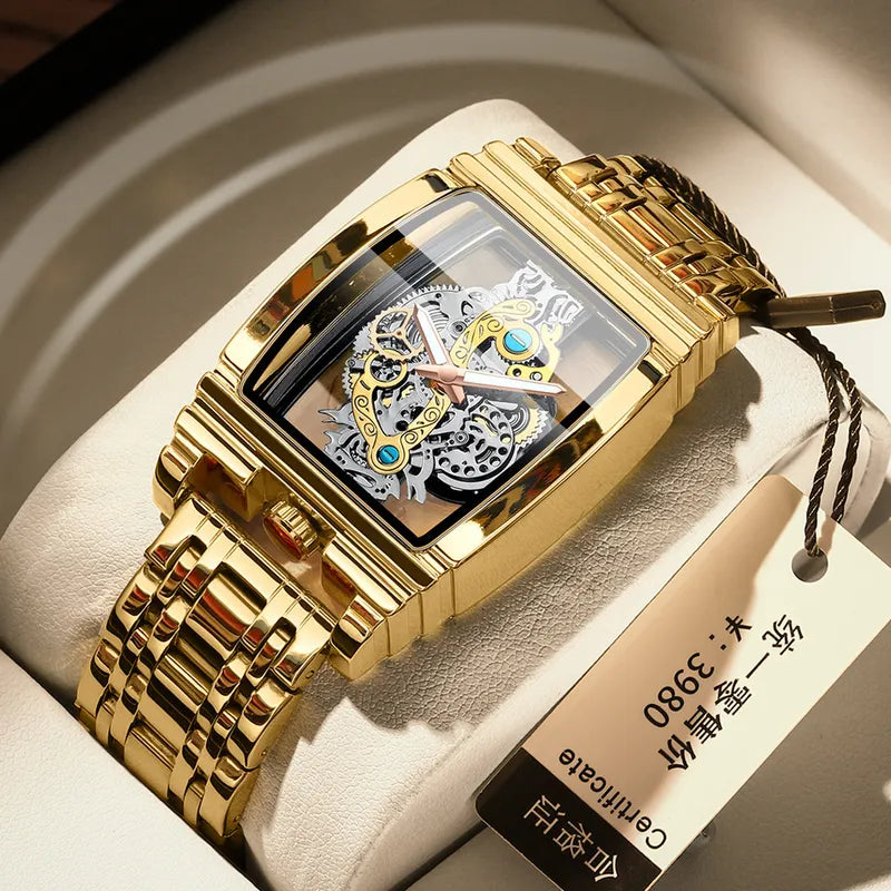 Reloj Engranaje Gancho Cuarzo