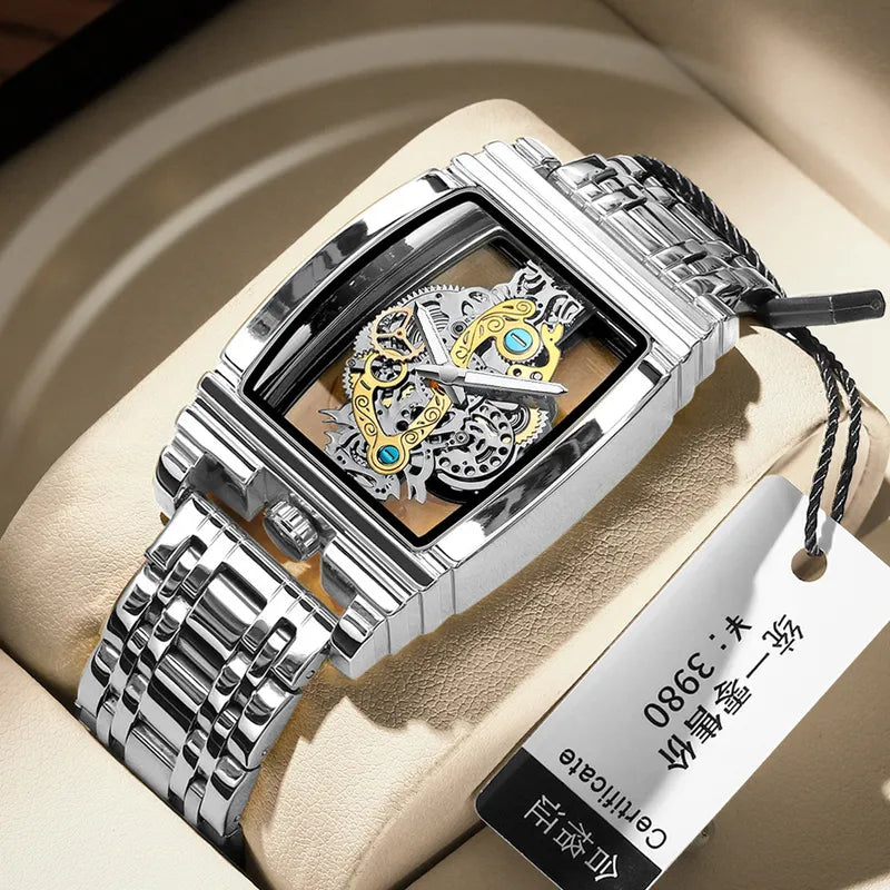 Reloj Engranaje Gancho Cuarzo