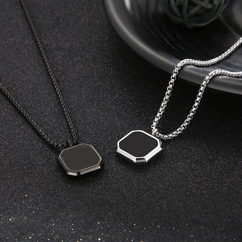 Collar Punk Cuadrado Acero Inoxidable