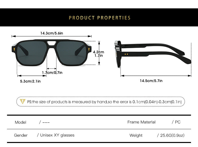 Gafas Naranja Montura Negra