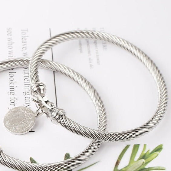 Pulsera Estilo Étnico Acero Inoxidable