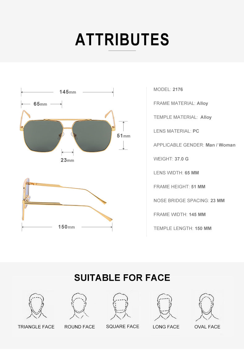 Gafas Marco Dorado Lente Gris