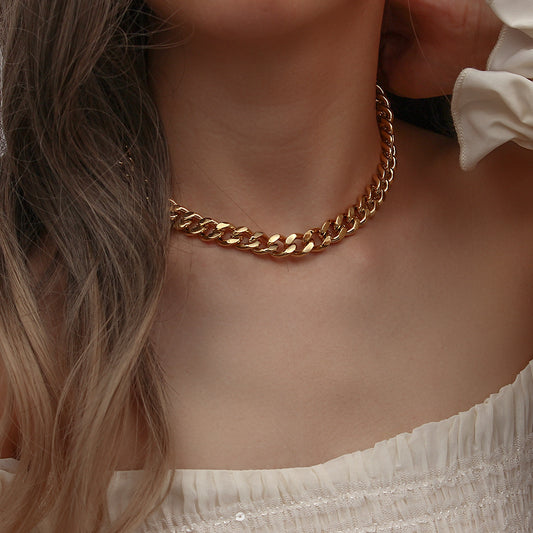 Collar Cadena Dorado