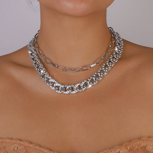 Set Collares Cadena Cubana Ligero
