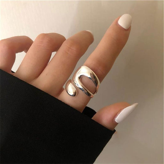 Anillo Abierto Plata De Ley 925