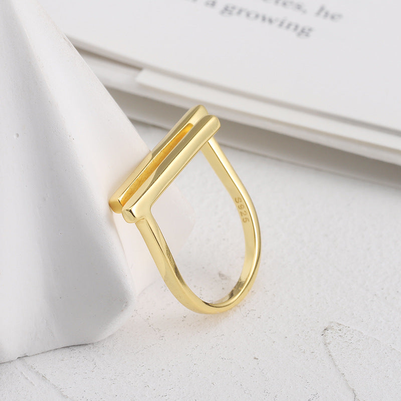 Anillo Doble Plata De Ley 925