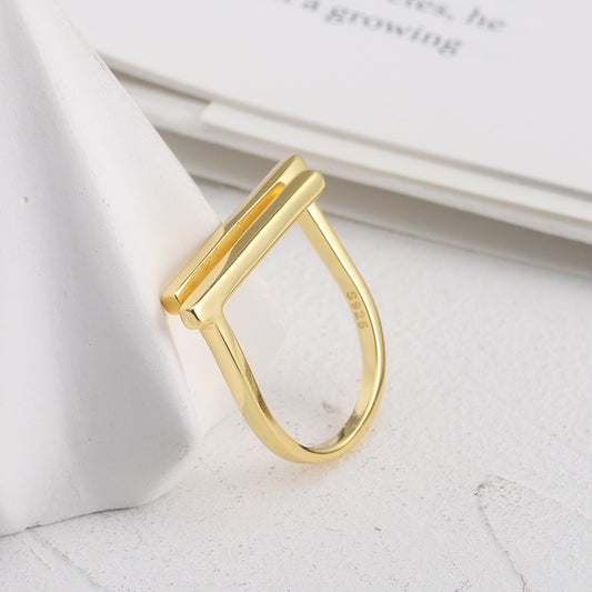 Anillo Doble Plata De Ley 925